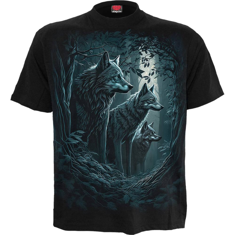 Spiral - Forest Guardians Mens T-shirt - Black